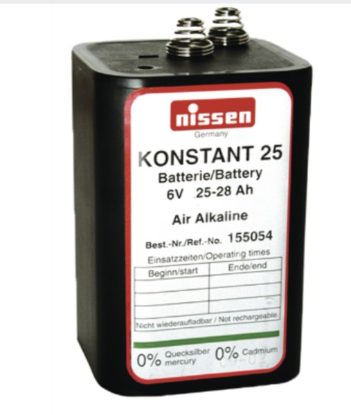 Nissen Konstant 4R25 - 6V - 25-28Ah