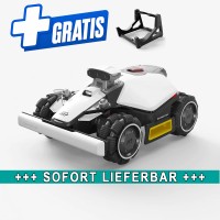 Mammotion LUBA mini 2 AWD 1000 incl. Reinigungsständer, KI-Vision NetRTK+4G Allrad 1000 m²