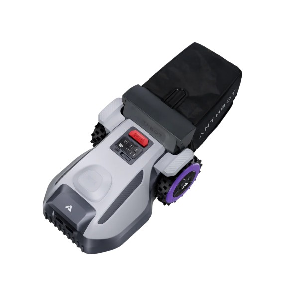 ANTHBOT N8 LiDAR KI Rasenmähroboter 1000 m² Grasfangkorb 360 Grad LiDAR+Dual Vision,