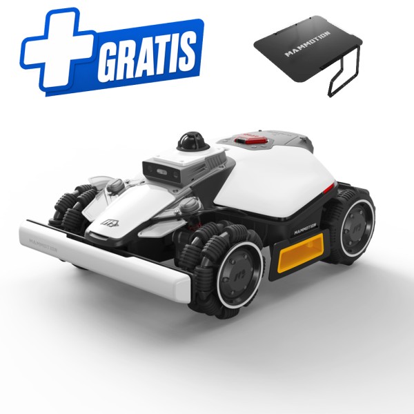 Mammotion LUBA mini 2 AWD 1500 LiDAR incl. Garage Mähen ohne Begrenzungskabe, KI-Vision + NetRTK