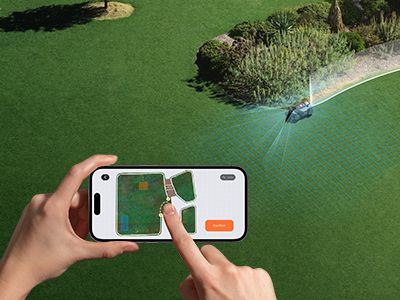 Segway Navimow X4 GeoSketch Karte