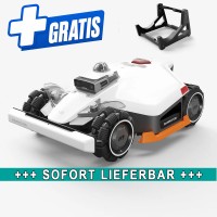 Mammotion LUBA 3 AWD 1500 Mähroboter ohne Begrenzungskabel Allrad LiDAR, KI Vision 1500 m²