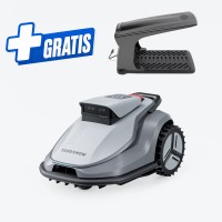 TerraMow V1000 Mähroboter Ki-Vision-TerraVision2.0 Mähen ohne Begrenzungskabel, 1.000 qm