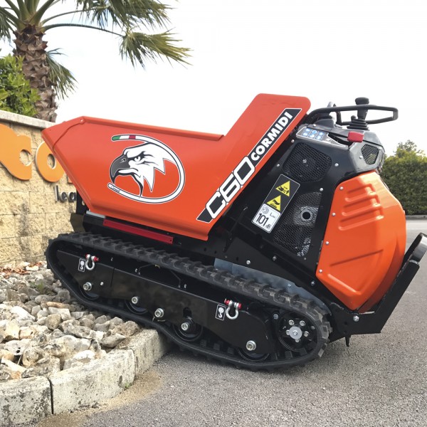 MiniDUMPER CORMIDI C60 BE Steinmulde 9,0 PS Benzin Motor HONDA GX 270