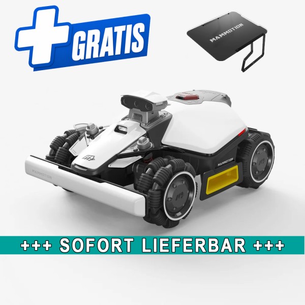 Mammotion LUBA mini 2 AWD 1000 Mähroboter incl. Garage Mähen ohne Begrenzungskabe,KI-Vision+NetRTK